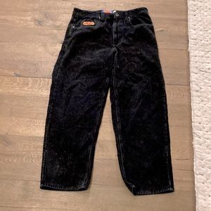EMPYRE corduroy. Color-Black. Size-28